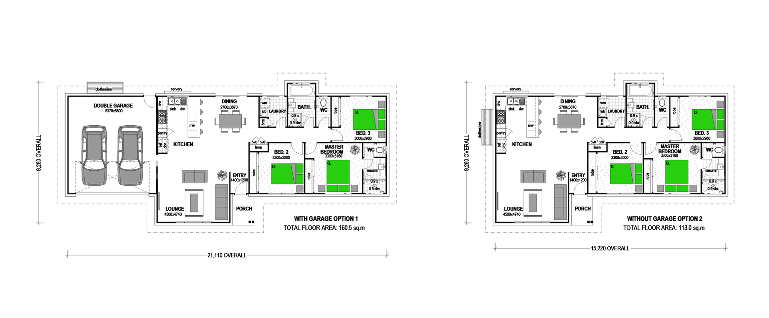 Private with plenty of sun floor plan