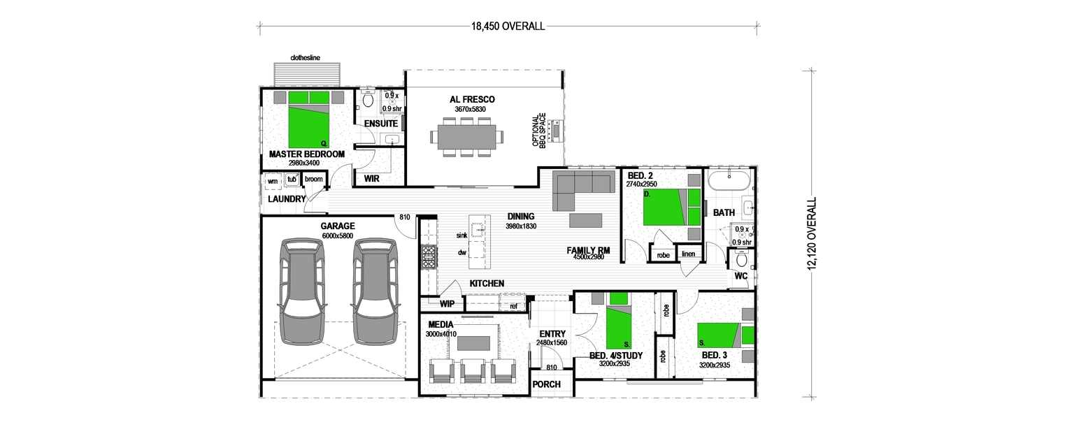 Pokeno Hitchens Block floor plan
